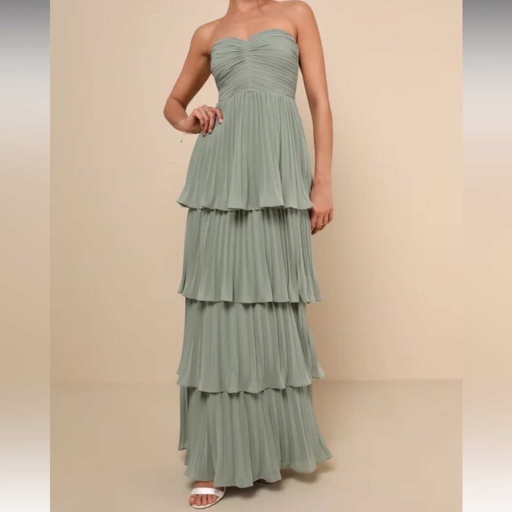Sage Green Lulu’s Dress